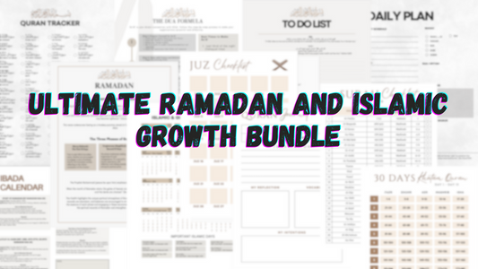 Ramadan and Islamic Growth Bundle (PDF)